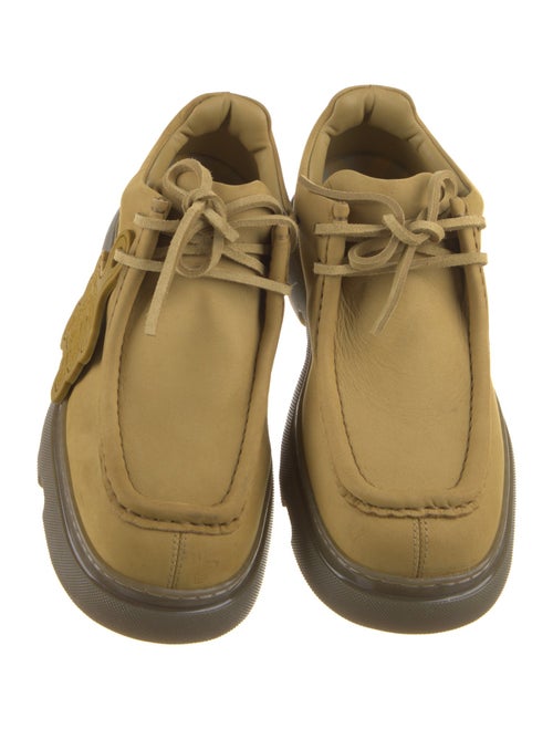 Burberry Suede Lace-Up Boots