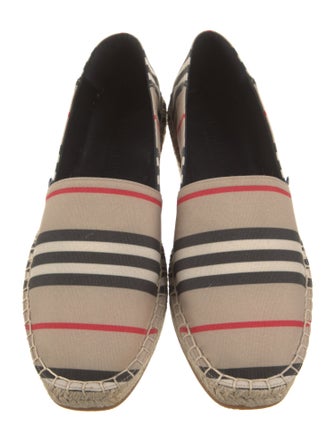Burberry Canvas Printed Espadrilles