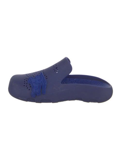 Burberry Rubber Lasercut Accents Slides