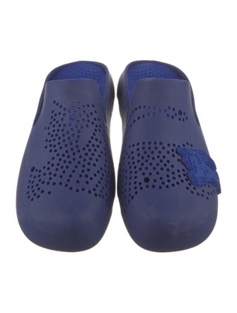 Burberry Rubber Lasercut Accents Slides