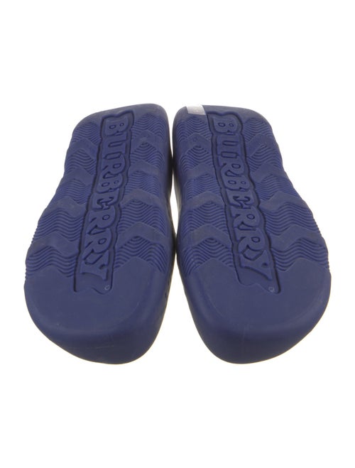 Burberry Rubber Lasercut Accents Slides