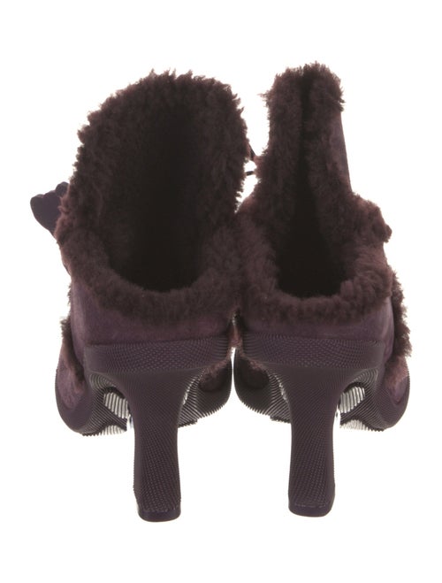 Burberry Suede Mules