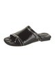 Burberry Leather Printed Slides