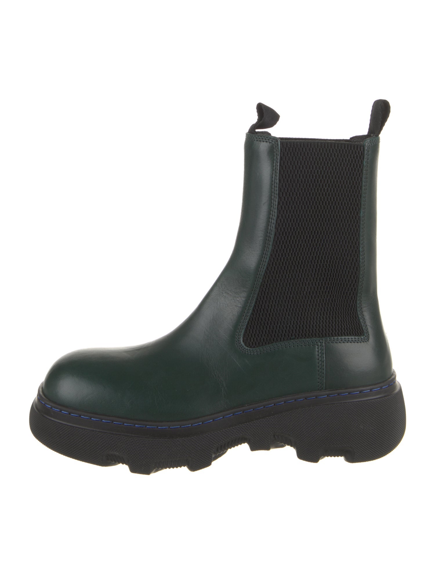 Burberry Leather Chelsea Boots