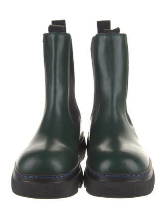 Burberry Leather Chelsea Boots