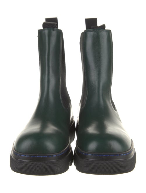 Burberry Leather Chelsea Boots