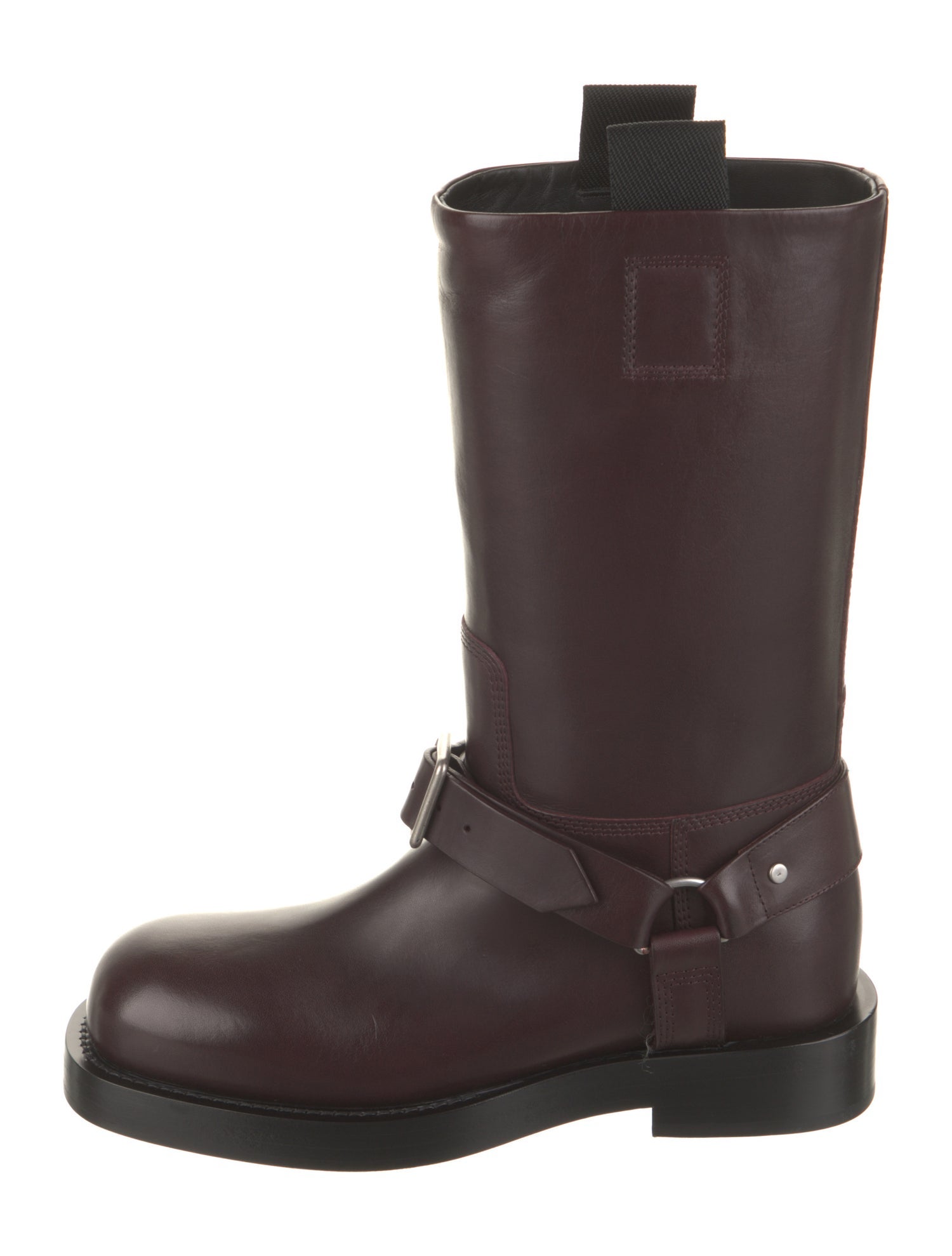 Burberry Leather Riding Boots
