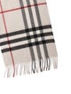 Burberry Cashmere Nova Check Pattern Scarf