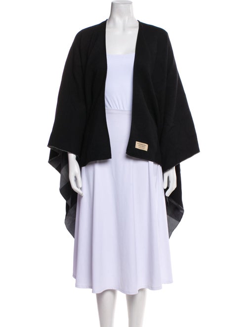 Burberry Merino Wool Open Front Sweater