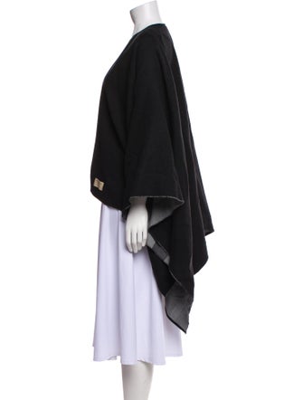 Burberry Merino Wool Open Front Sweater