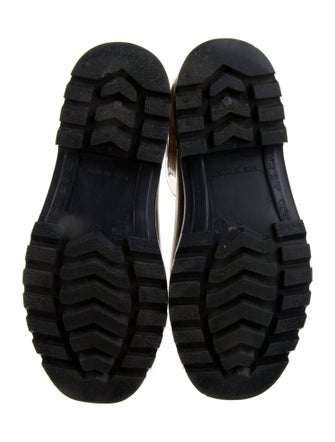 Burberry Rubber Plaid Print Rain Boots