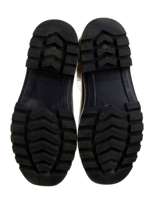 Burberry Rubber Plaid Print Rain Boots