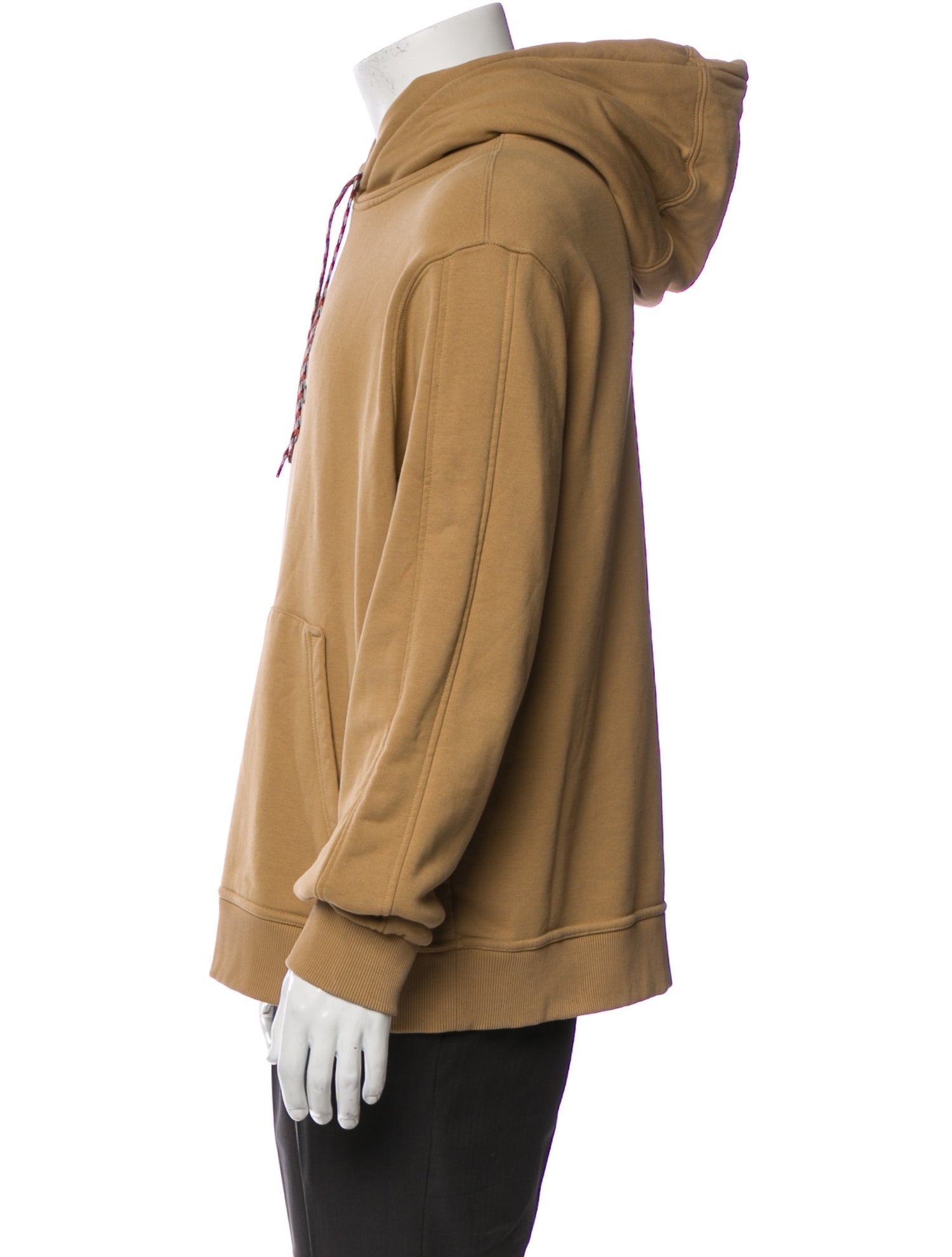 Burberry Graphic Print V-Neck Hoodie