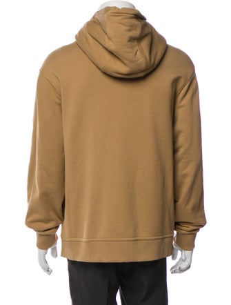 Burberry Graphic Print V-Neck Hoodie