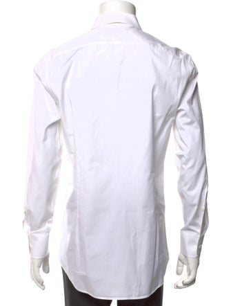 Burberry Prorsum Long Sleeve Tuxedo Shirt