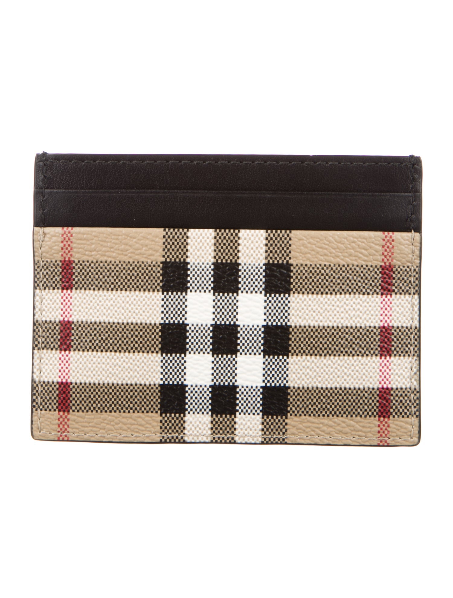 Burberry House Check Pattern Card Holder