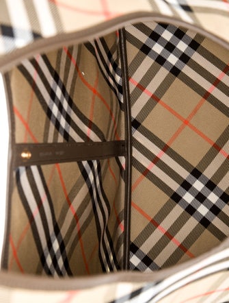 Burberry Nova Check Hobo