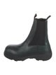 Burberry Leather Mesh Accents Chelsea Boots