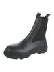 Burberry Leather Mesh Accents Chelsea Boots