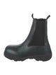 Burberry Leather Mesh Accents Chelsea Boots
