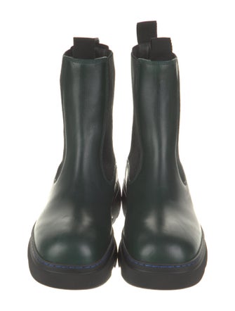 Burberry Leather Chelsea Boots