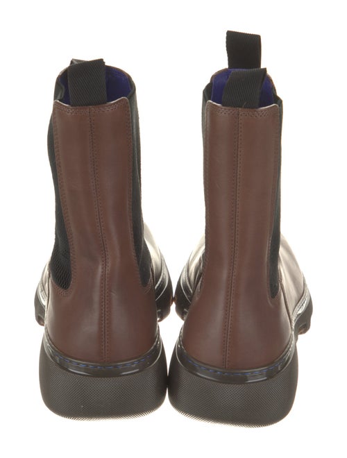 Burberry Leather Chelsea Boots