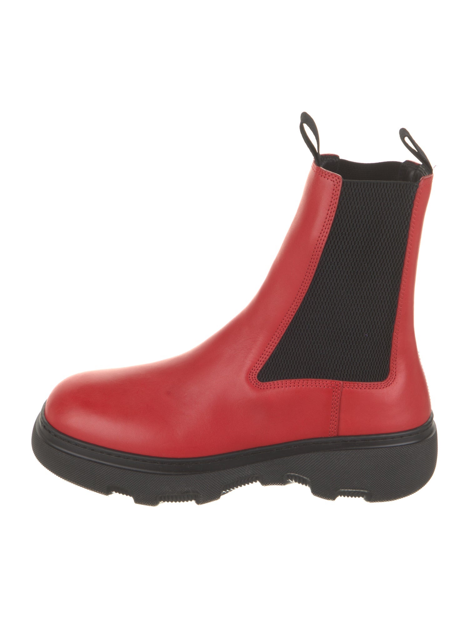 Burberry Leather Chelsea Boots