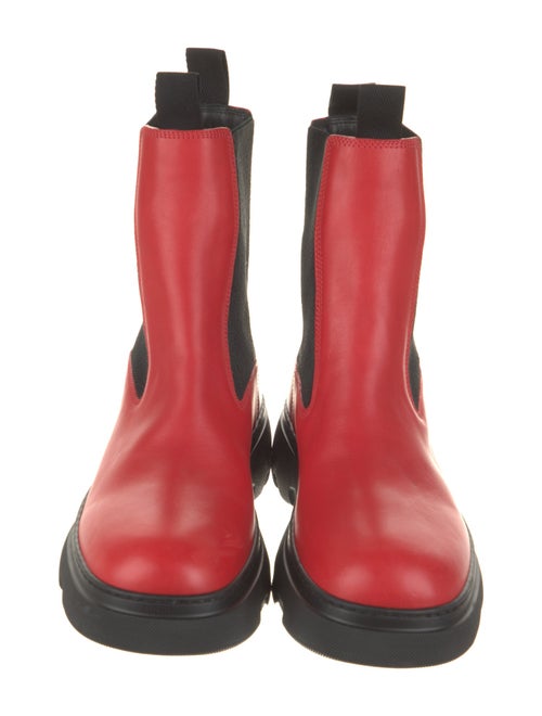 Burberry Leather Chelsea Boots