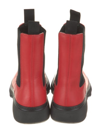 Burberry Leather Chelsea Boots