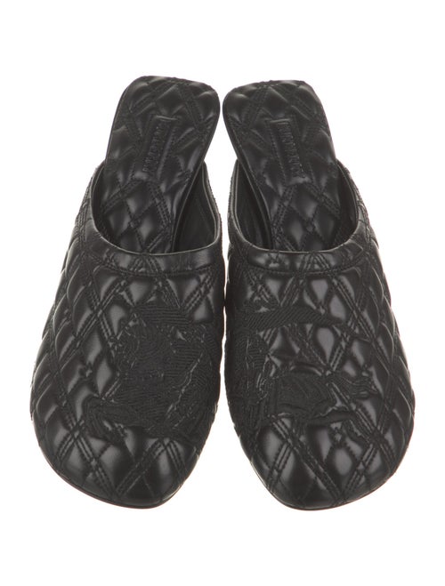 Burberry Leather Mules