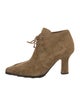Burberry Suede Lace-Up Boots