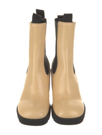 Burberry Leather Chelsea Boots