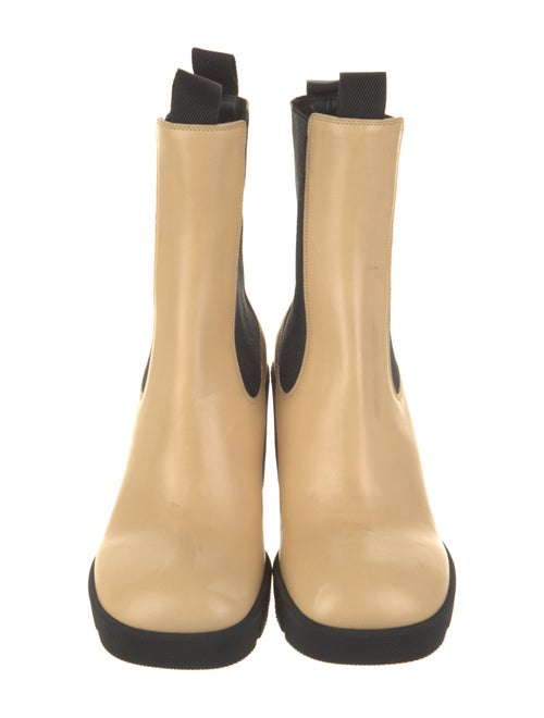 Burberry Leather Chelsea Boots