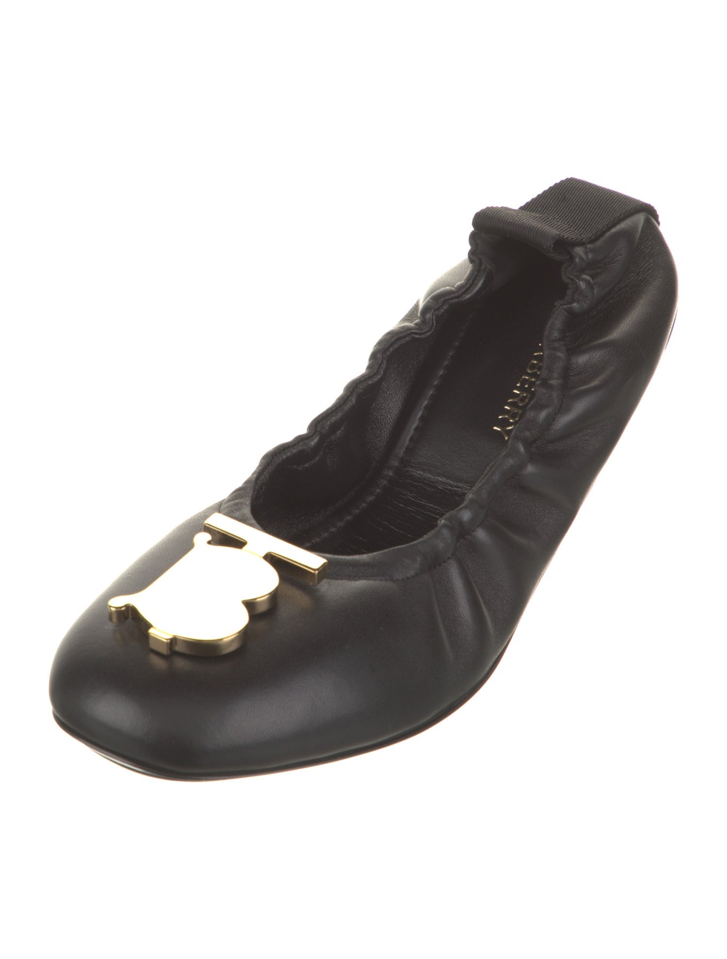 Burberry Leather Ballet Flats