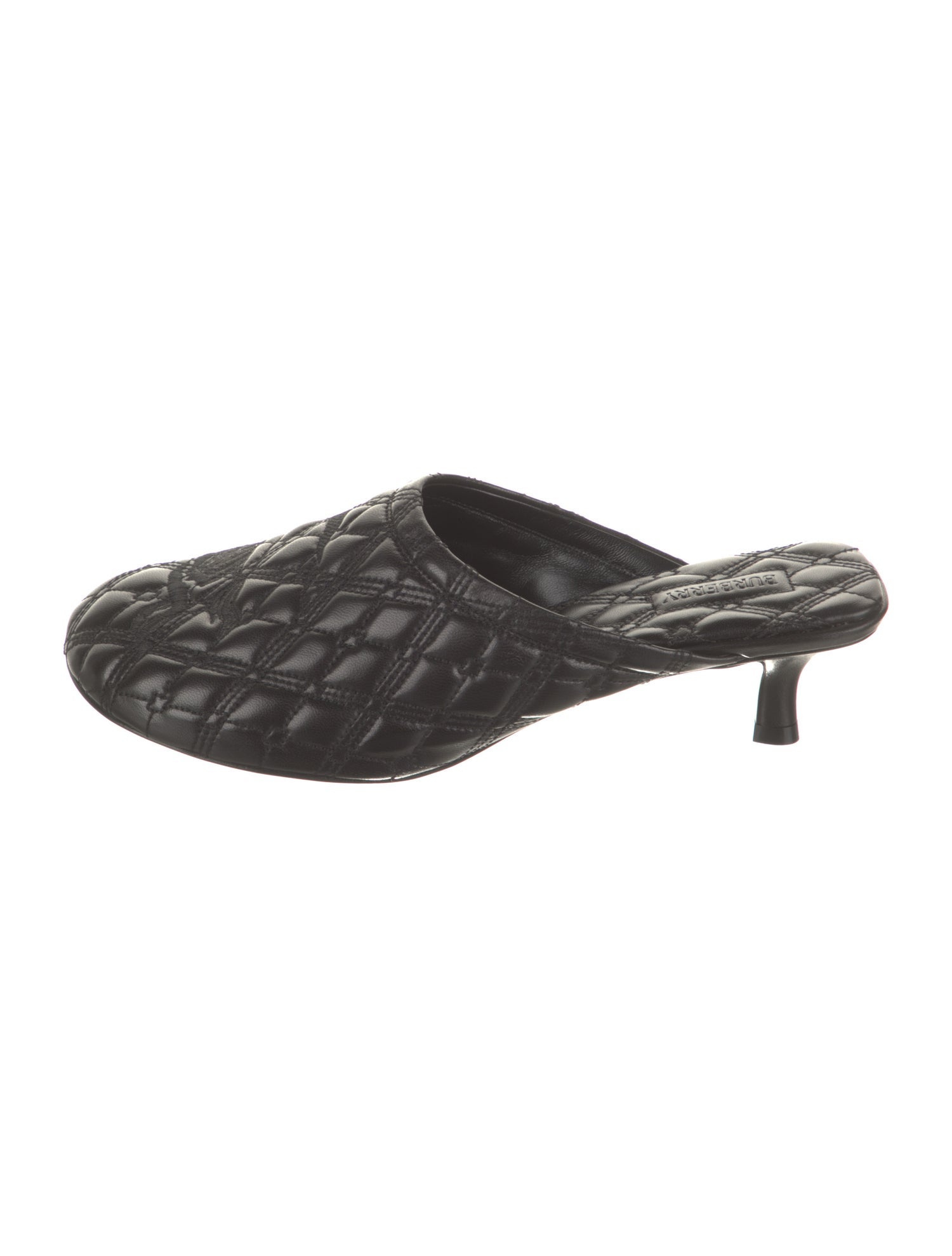 Burberry Leather Mules