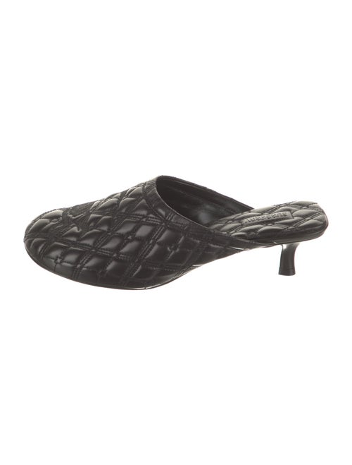 Burberry Leather Mules