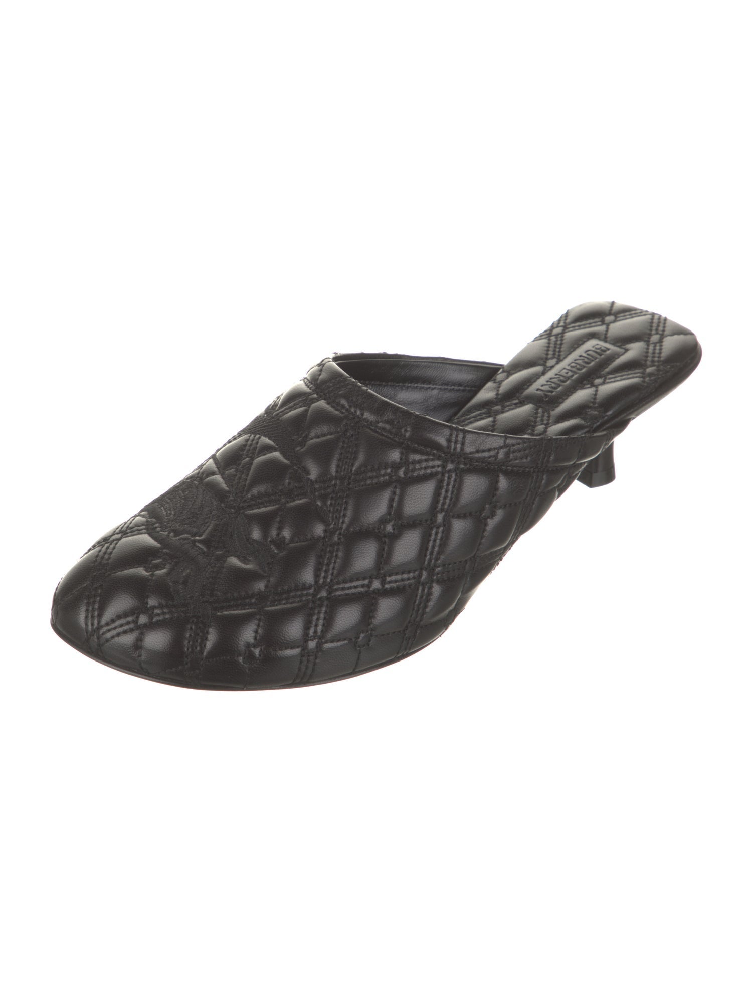 Burberry Leather Mules