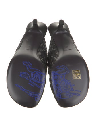 Burberry Leather Mules