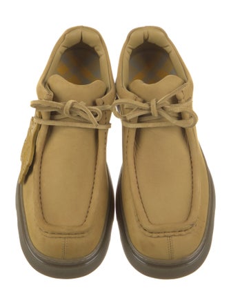 Burberry Suede Lace-Up Boots