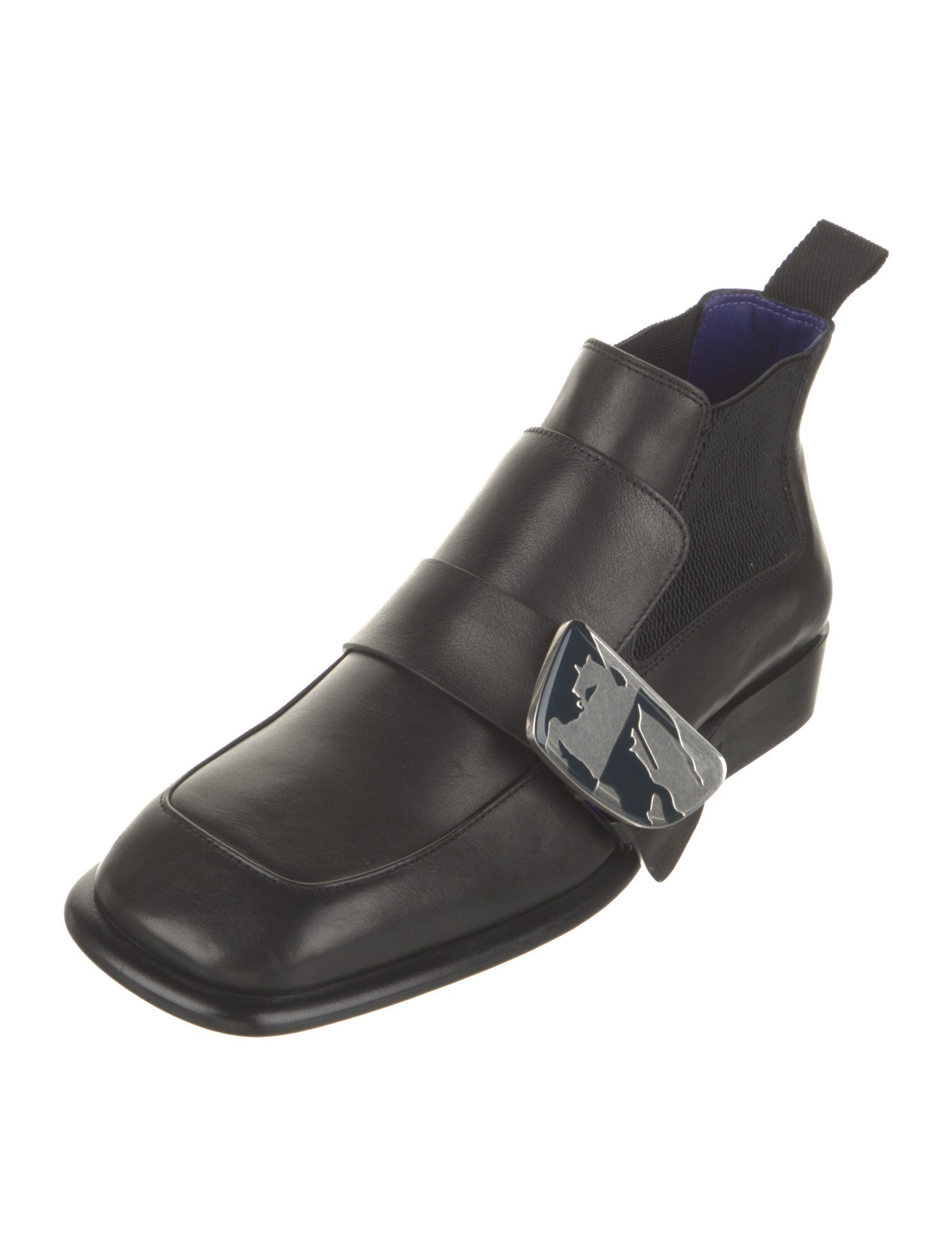 Burberry Leather Chelsea Boots