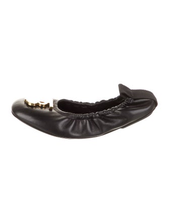 Burberry Leather Ballet Flats