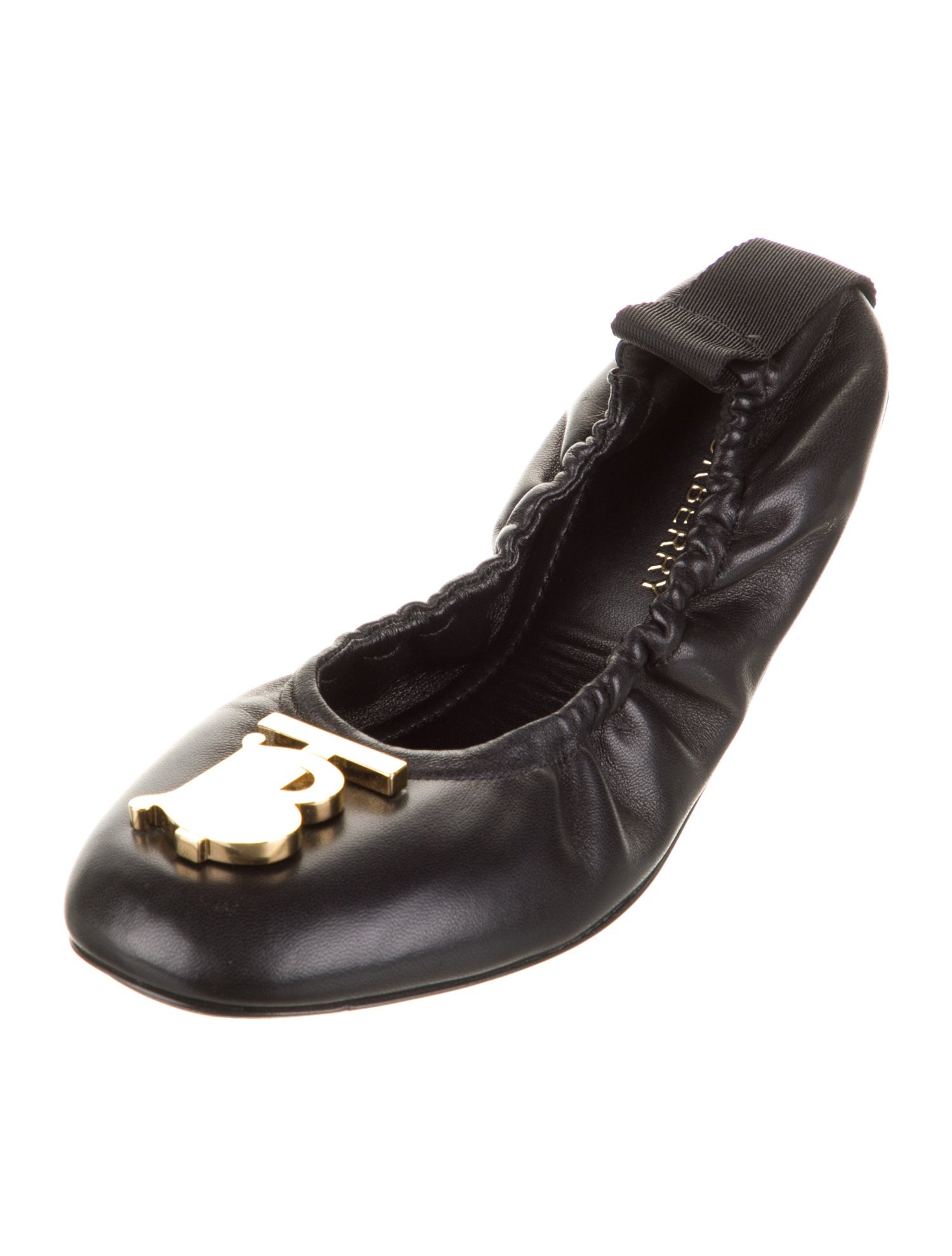Burberry Leather Ballet Flats