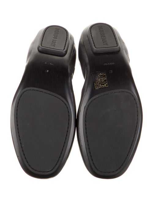 Burberry Leather Ballet Flats