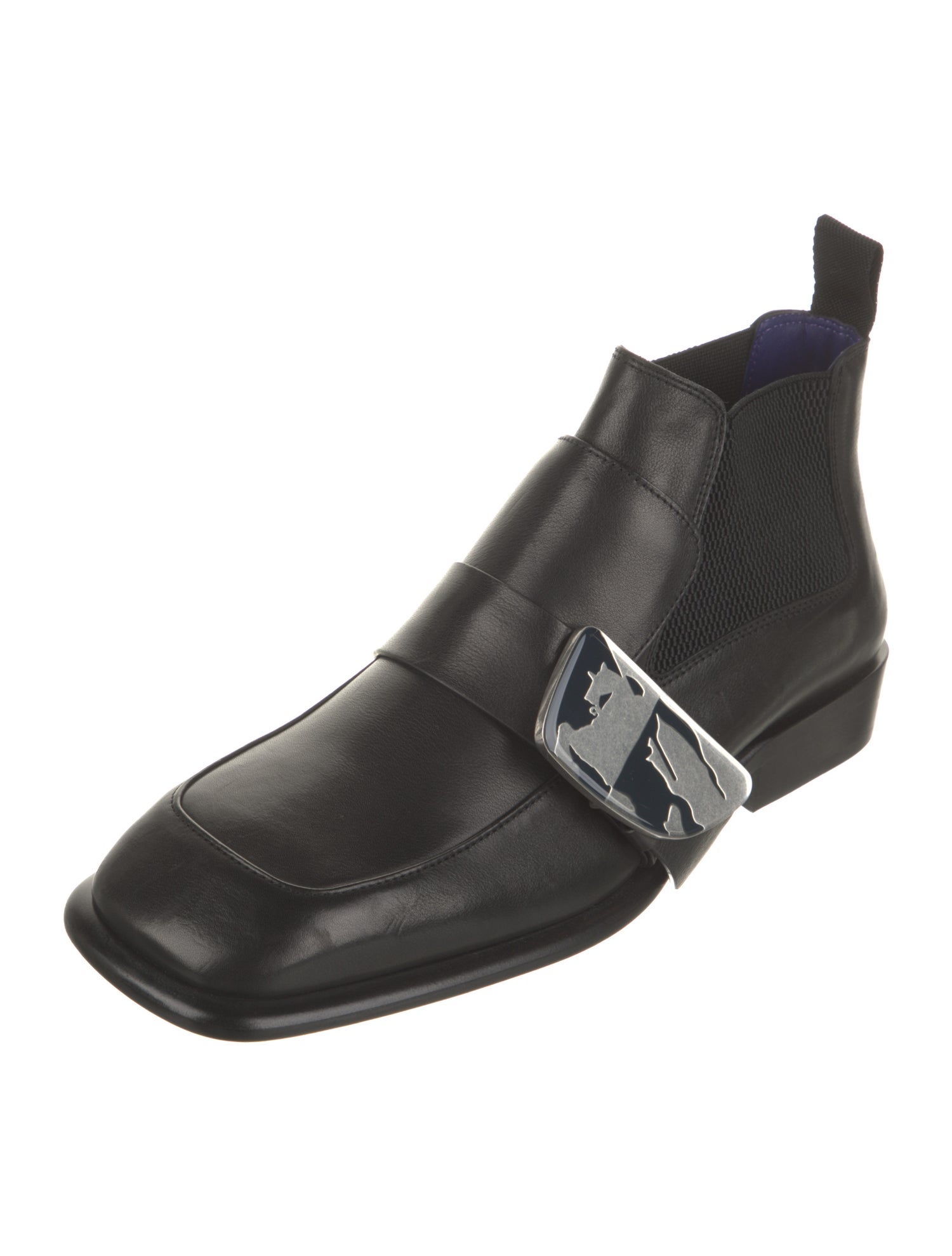 Burberry Leather Chelsea Boots