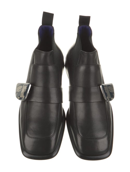 Burberry Leather Chelsea Boots