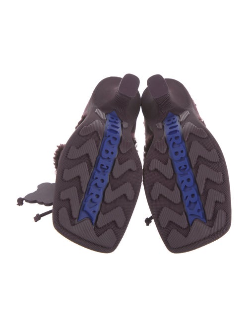 Burberry Suede Mules