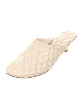 Burberry Leather Mules