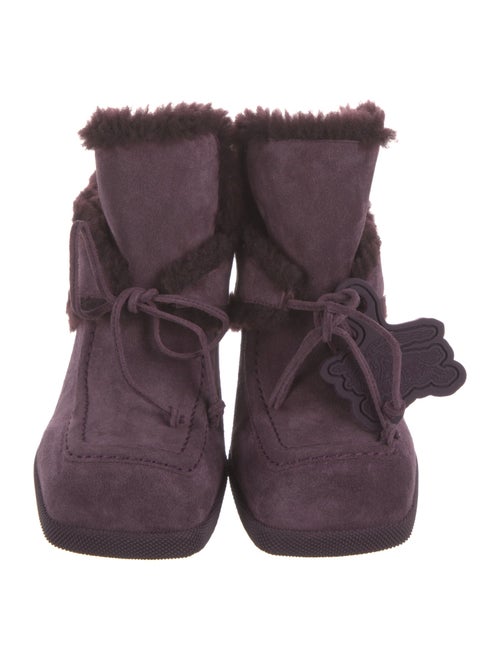 Burberry Suede Mules