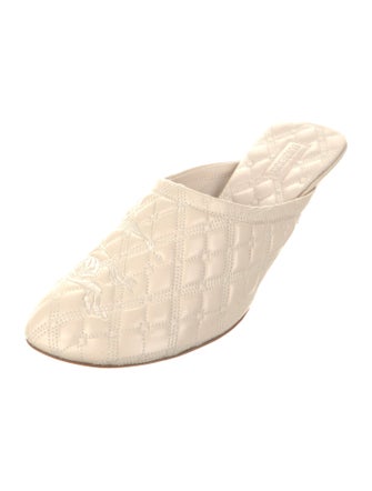 Burberry Leather Mules