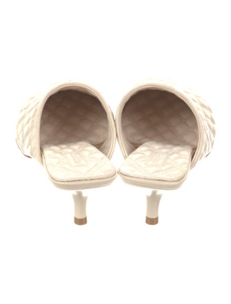 Burberry Leather Mules